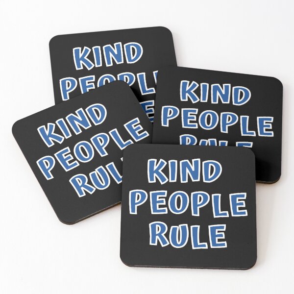 Item preview, Kind People Rule designed and sold by MojaveTradePost.