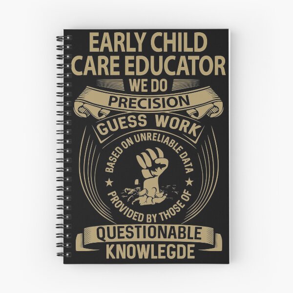 Item preview, Early Child Care Educator T Shirt - We Do Precision Job Gift Item Tee designed and sold by smueller39.