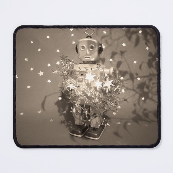 Item preview, Vintage Robot with Stars designed and sold by DBMenagerie.