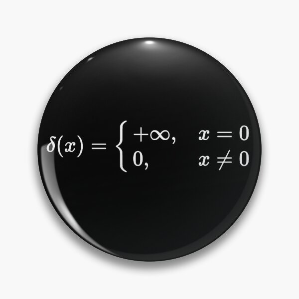 Item preview, Dirac delta function dark version designed and sold by NoetherSym.