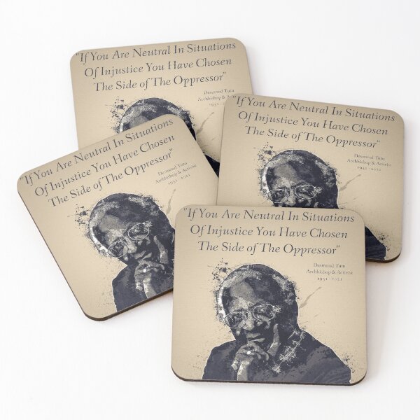 Item preview, Desmond Tutu Drawing designed and sold by ArtShare.