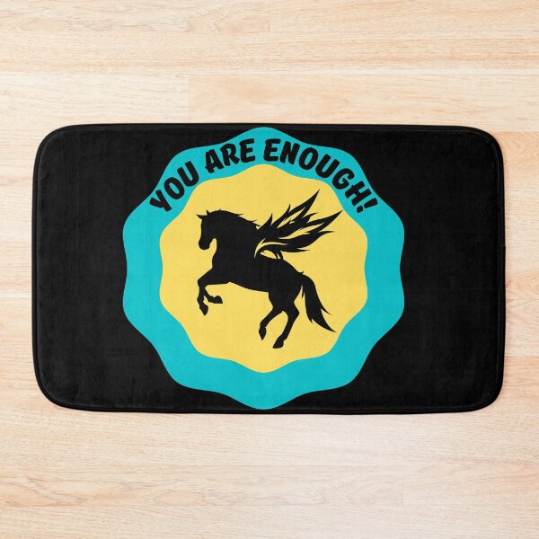 Item preview,   You are enough!/ Black horses designed and sold by BronikowskiART.