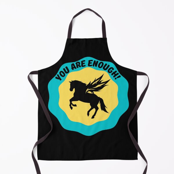 Item preview, You are enough!/ Black horses designed and sold by BronikowskiART.