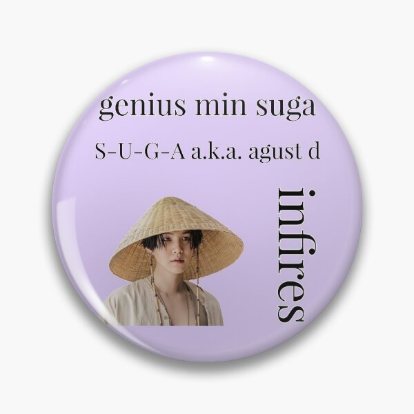 Item preview, BTS Min Yoongi | Suga Iconic Lines  designed and sold by JeonDaisy.