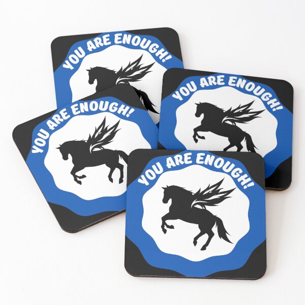 Item preview,   You are enough!/ Cute Black horse designed and sold by BronikowskiART.