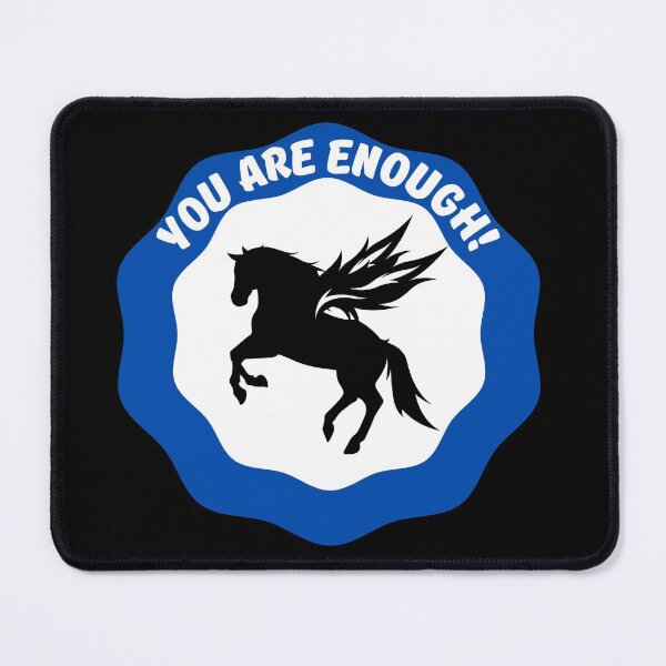Item preview,   You are enough!/ Cute Black horse designed and sold by BronikowskiART.