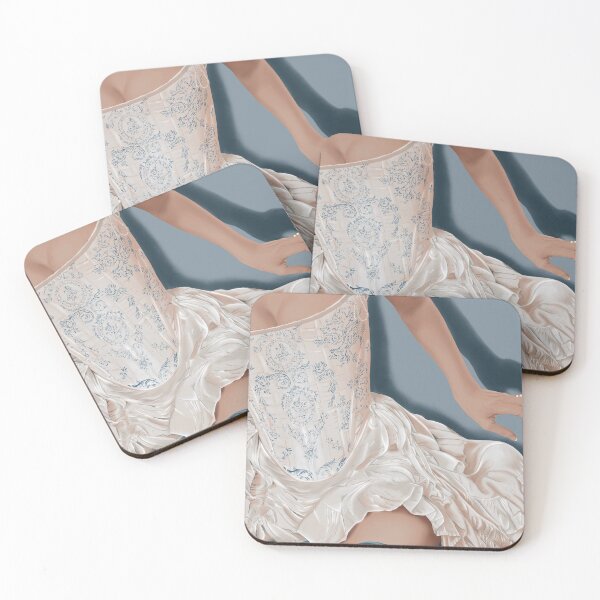 Item preview, Blue rococo corset designed and sold by Enami.