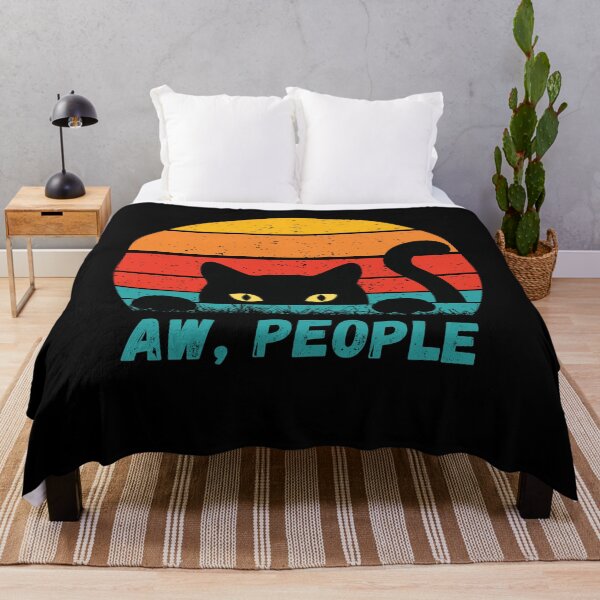 Item preview, Ew People Cat Retro Style, Funny Cat Introvert designed and sold by Kaladzishop.