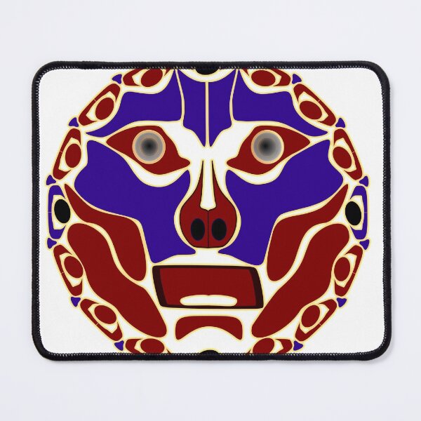 Item preview, Totem Face (Inspired by Indigenous American Art) designed and sold by rgbguy.