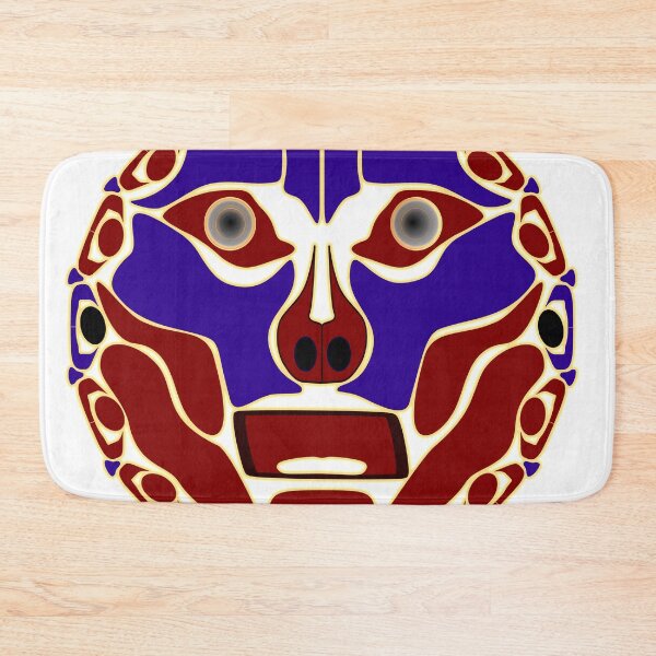 Item preview, Totem Face (Inspired by Indigenous American Art) designed and sold by rgbguy.