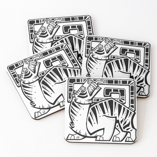 Item preview, Cubic Twisted Tiger V1 [Black] designed and sold by PaleoPanthera.