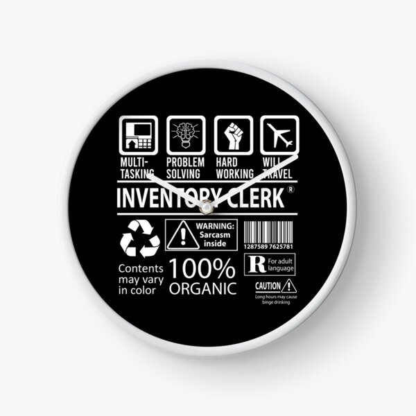 Item preview, Inventory Clerk T Shirt - MultiTasking Certified Job Gift Item Tee designed and sold by oslandefren.