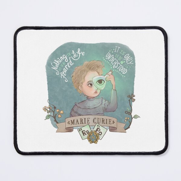 Item preview, Marie Curie Quote designed and sold by sketchybears.