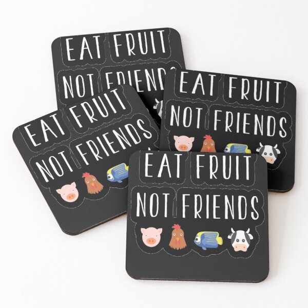 Item preview, Eat Fruit Not Friends / Vegetarian Vegan designed and sold by momshow.