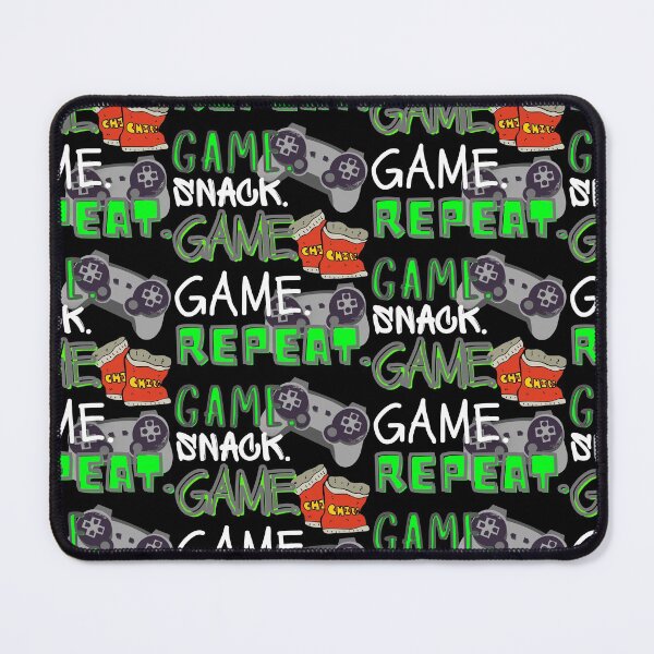 Item preview, The GAME. SNACK. GAME. GAME. REPEAT. -Funny Gamer designed and sold by Rally-Girl.