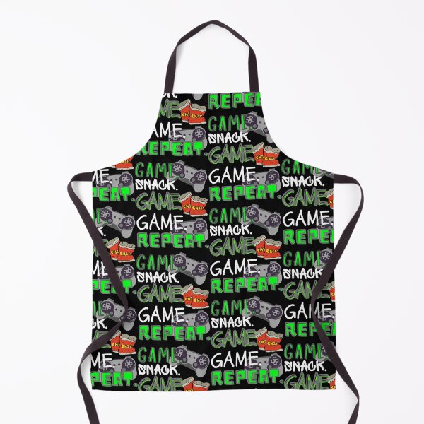Item preview, The GAME. SNACK. GAME. GAME. REPEAT. -Funny Gamer designed and sold by Rally-Girl.