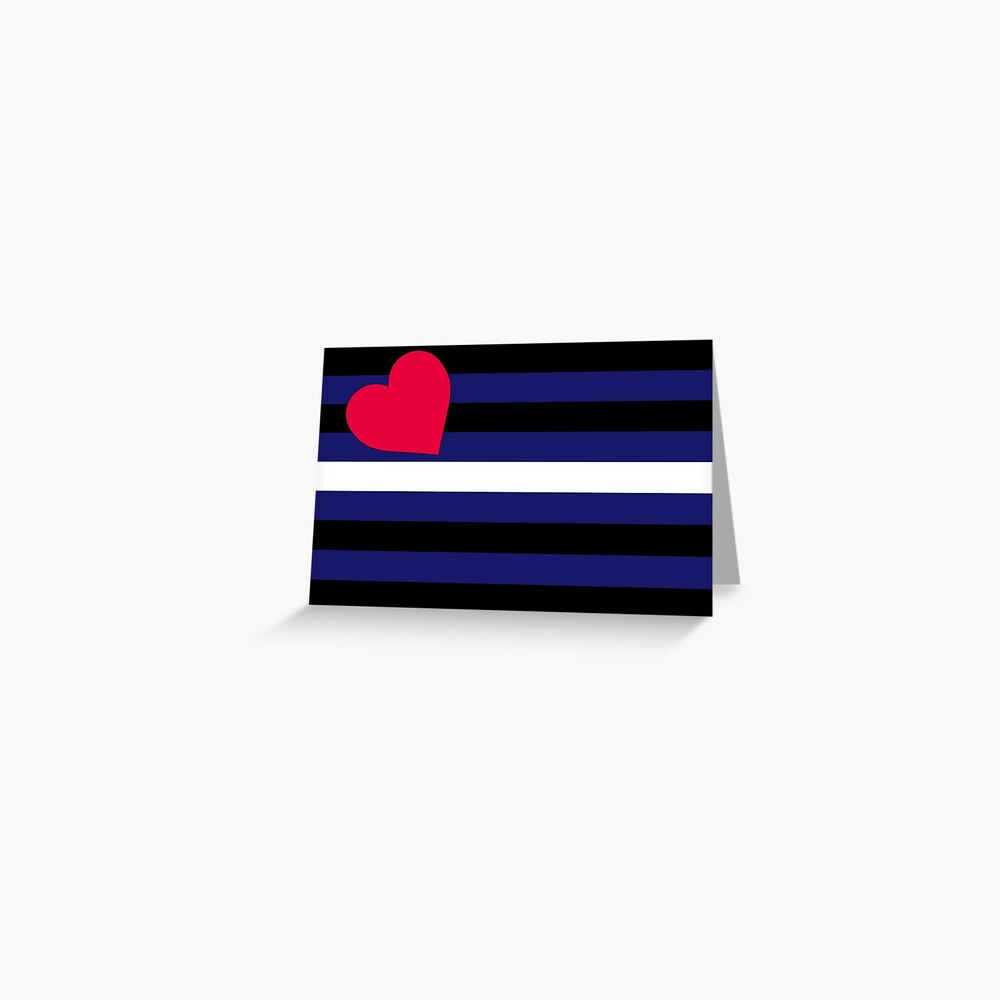 Leather, Latex and BDSM Pride Flag Greeting Card