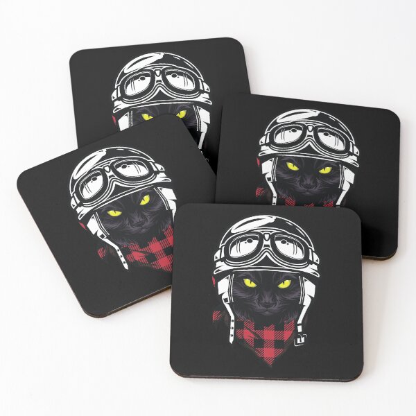 Item preview, Adventurer Pilot Black Cat with red bandana  designed and sold by Pexilus.
