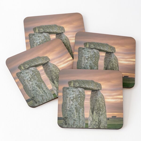 Item preview, Stonehenge Trilithon at sunset, Salisbury, Wiltshire, UK designed and sold by RavenPhotoUK.