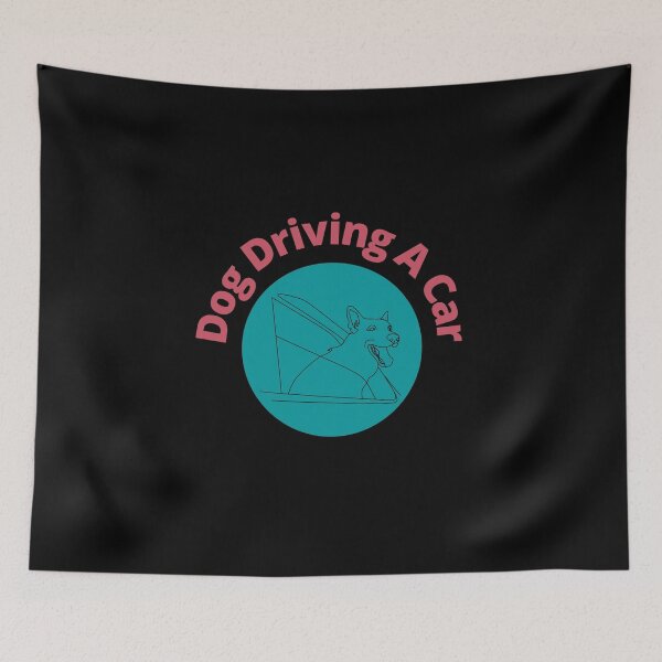 Item preview, Dog Driving A Car , Pet lover  designed and sold by laamriya974.