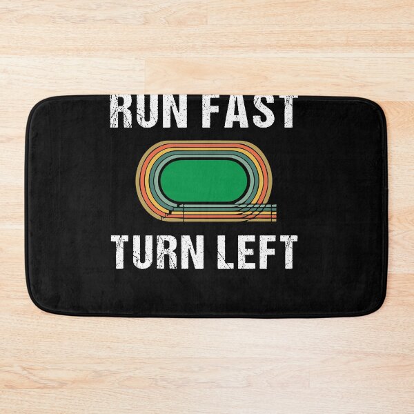 Item preview, Vintage Track and Field Design Run Fast Turn Left designed and sold by midodesign20.