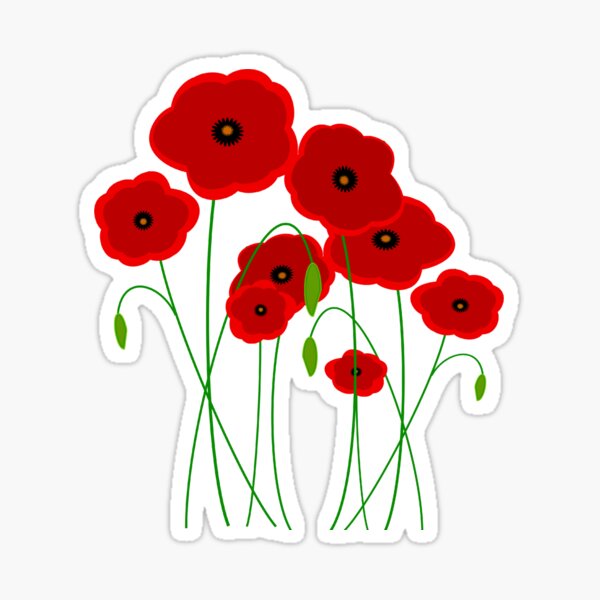 Item preview, Red Poppies designed and sold by gailg1957.