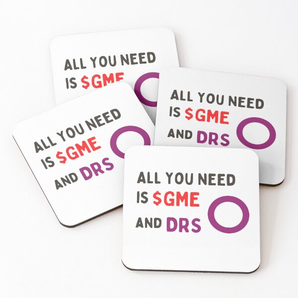 Item preview, All You Need Is GME And DRS designed and sold by SimplyOneLiners.