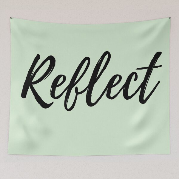 Item preview, Reflect - Mint Background designed and sold by ActionFocus.