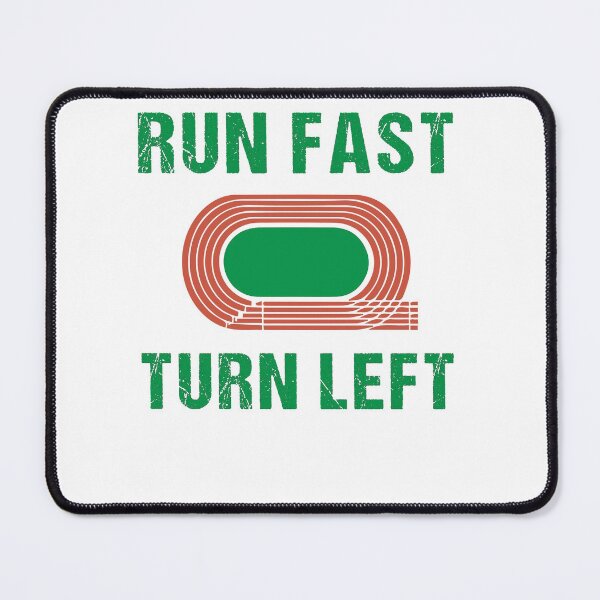 Item preview, Vintage Track and Field Design Run Fast Turn Left designed and sold by midodesign20.