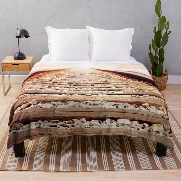 Item preview, panoramic, widescreen prints, wall posters, Tapestries,Tapestry,throw blankets,comforters,duvet covers , train track,Railroad art,train wall art,Train art designed and sold by eyesight4vision.