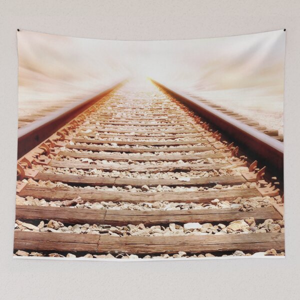 Item preview,   panoramic, widescreen prints, wall posters, Tapestries,Tapestry,throw blankets,comforters,duvet covers ,  train track,Railroad art,train wall art,Train art designed and sold by eyesight4vision.