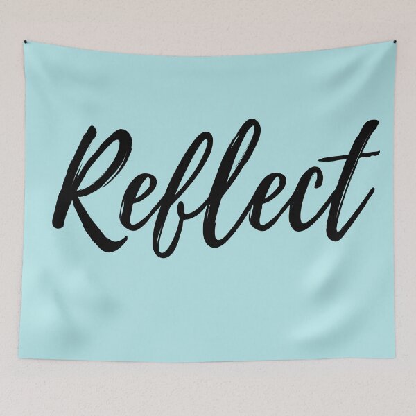 Item preview, Reflect - Blue Background designed and sold by ActionFocus.