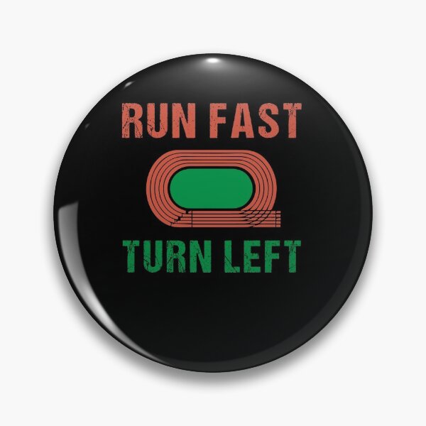 Item preview, Vintage Track and Field Design Run Fast Turn Left designed and sold by midodesign20.