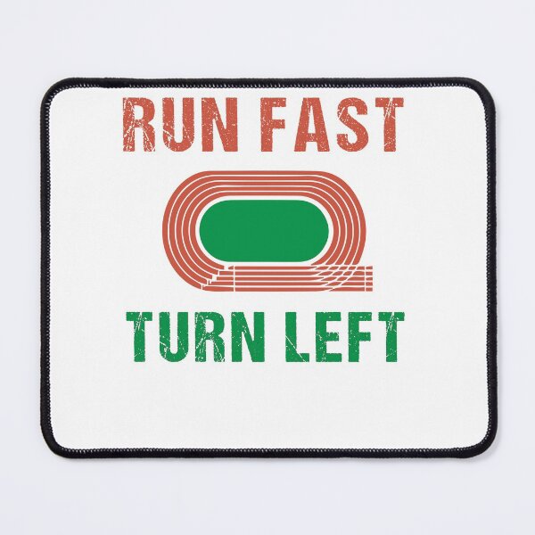 Item preview, Vintage Track and Field Design Run Fast Turn Left designed and sold by midodesign20.