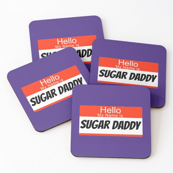 Item preview, Hello My Name Is Sugar Daddy   designed and sold by GoldenGooseNZ.