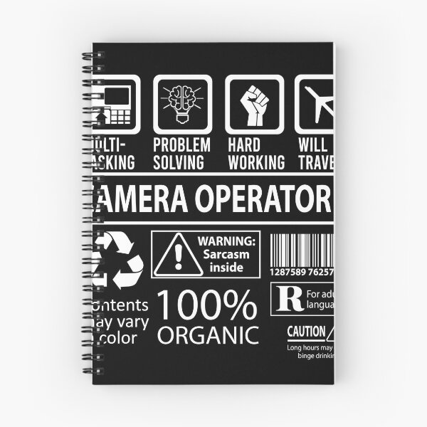 Item preview, Camera Operator T Shirt - MultiTasking Certified Job Gift Item Tee designed and sold by sabinacsnm.
