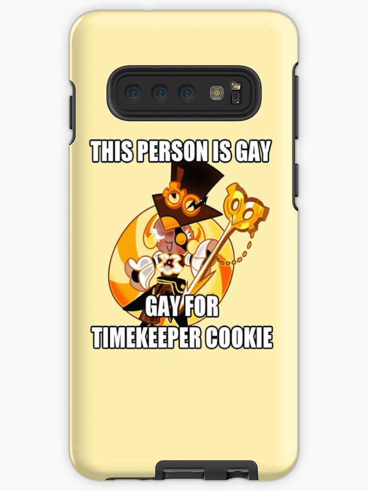 POV You're Gay For Timekeeper Cookie Samsung Galaxy Phone Case
