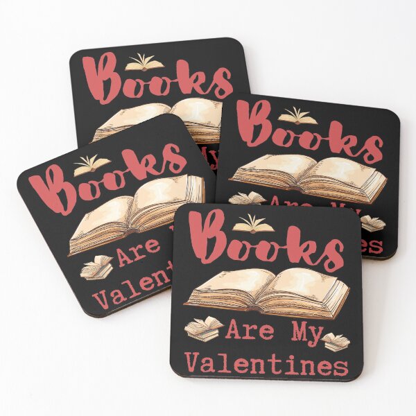 Item preview, Books Are My Valentines, Book Lover Design designed and sold by Constant Readers.