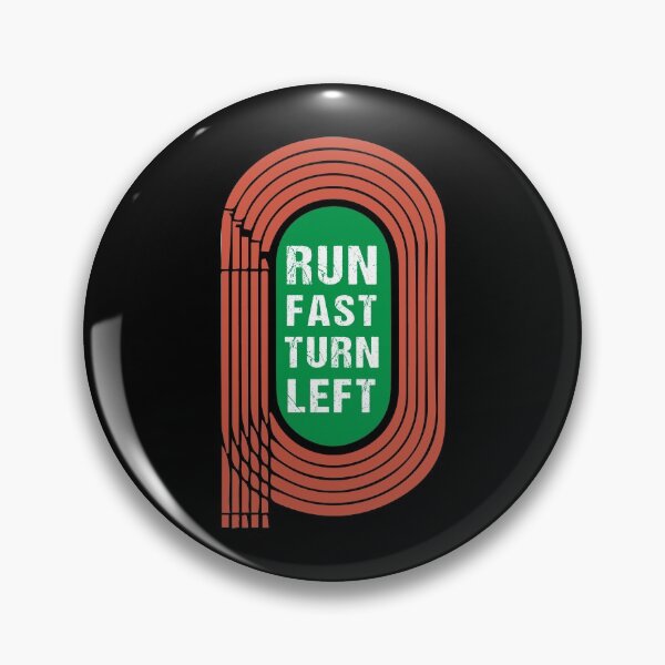 Item preview, Vintage Track and Field Design Run Fast Turn Left designed and sold by midodesign20.
