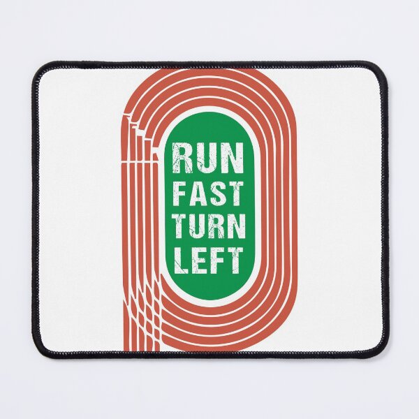 Item preview, Vintage Track and Field Design Run Fast Turn Left designed and sold by midodesign20.