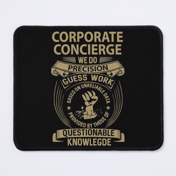 Item preview, Corporate Concierge T Shirt - We Do Precision Job Gift Item Tee designed and sold by smueller39.