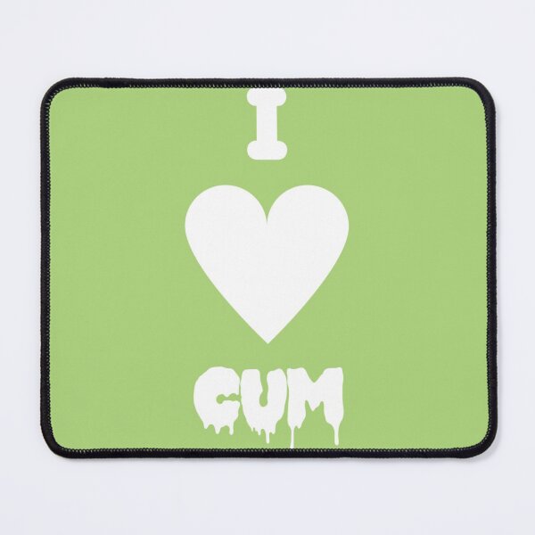 Item preview, I love cum Fitted V-Neck  designed and sold by GoldenGooseNZ.