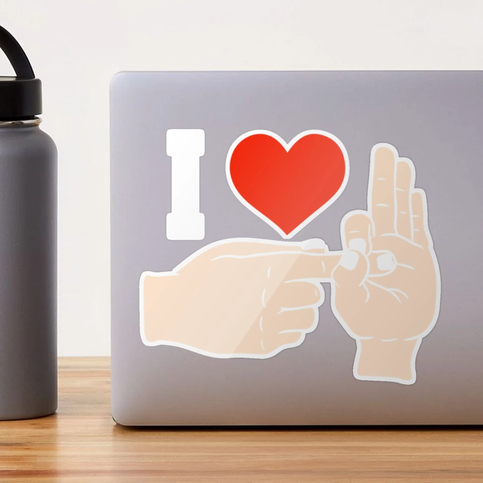I Love Sex  Sticker for Sale by GoldenGooseNZ | Redbubble