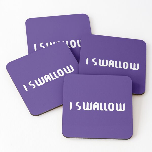 Item preview, I SWALLOW.   designed and sold by GoldenGooseNZ.
