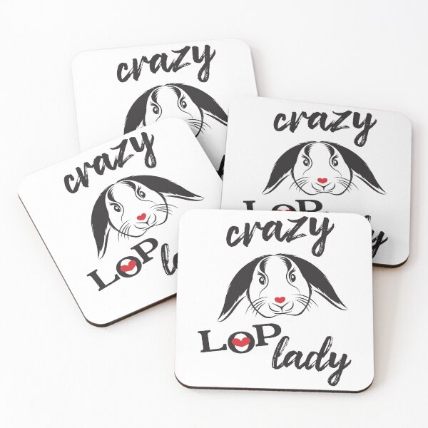 Item preview, Crazy lop lady Holland lop rabbit lover designed and sold by Tanya Mihe.