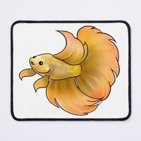 Item preview, Gold Betta Fish designed and sold by Jennifer Stolzer.