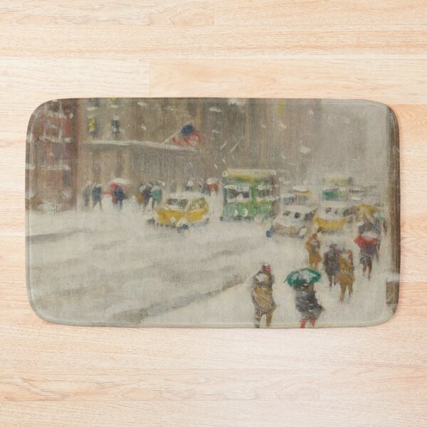 Item preview, Winter Cityscape: Embracing the Snowy Urban Life designed and sold by SweetMySpot.