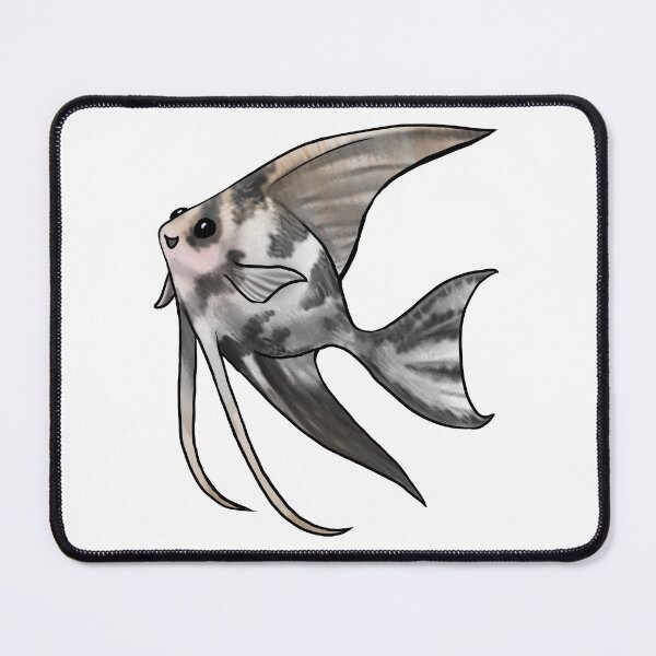 Item preview, Marbled Angelfish designed and sold by Jennifer Stolzer.