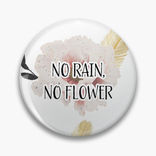 Item preview, Golden Flower Power - No rain, no Flower designed and sold by betabcreative.