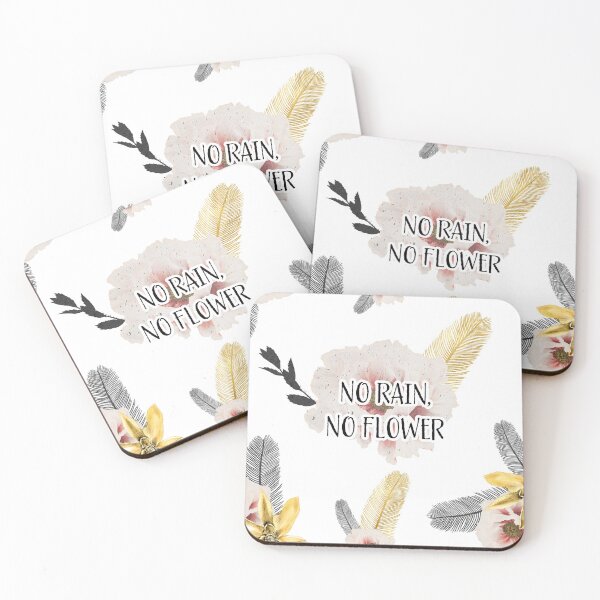 Item preview, Golden Flower Power - No rain, no Flower designed and sold by betabcreative.
